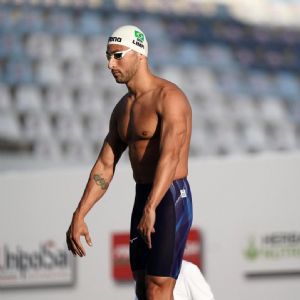 O nadador Felipe Lima ganha medalha de Prata no Torneio Sette Colli em Roma