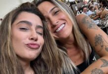 Lauana Prado aproveita férias em Orlando para preparar enxoval do primeiro filho