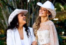 Marcela Mc Gowan e Luiza Martins celebram pré-wedding com festa country: ‘Noivinhas!’