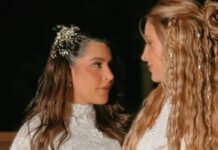 Tati Dias celebra véspera do casamento com Lauana Prado e declara: ‘Brindamos a vida