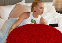 Virginia Fonseca posa com buquê gigante de rosas vermelhas e gera curiosidades em fãs