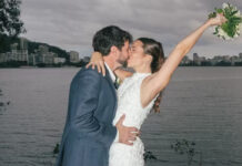 Juliana Paiva compartilha fotos do casamento com Danilo Partezani
